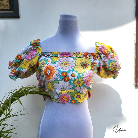 Floral Crop Top