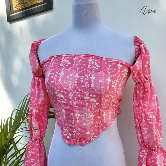 Pink Corset Top