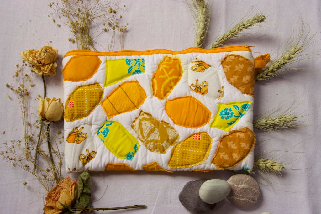 Yellow Mosaic Pouch