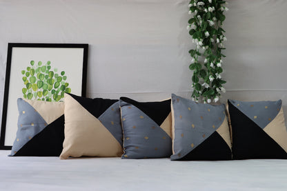 Triple tone Cushion Covers