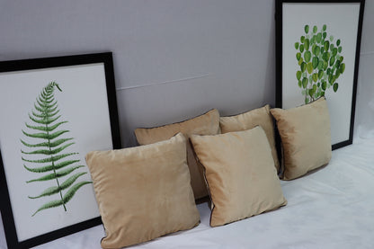 Velvet cushion covers