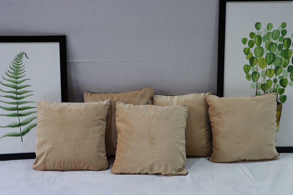 Velvet cushion covers