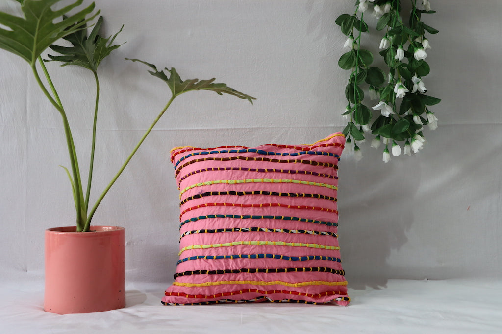 Woven Straps Cushion Covers